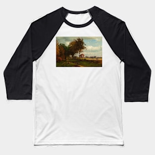 Landscape with Cattle by George Inness Baseball T-Shirt